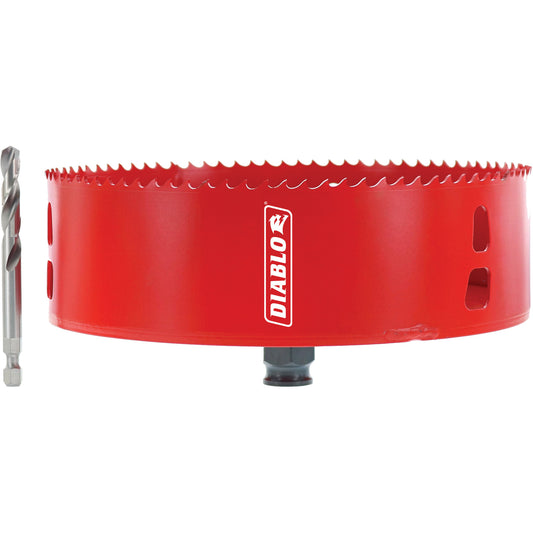 Recessed Lighting Hole Saw, 6-3/8", 1-7/10" Depth of Cut