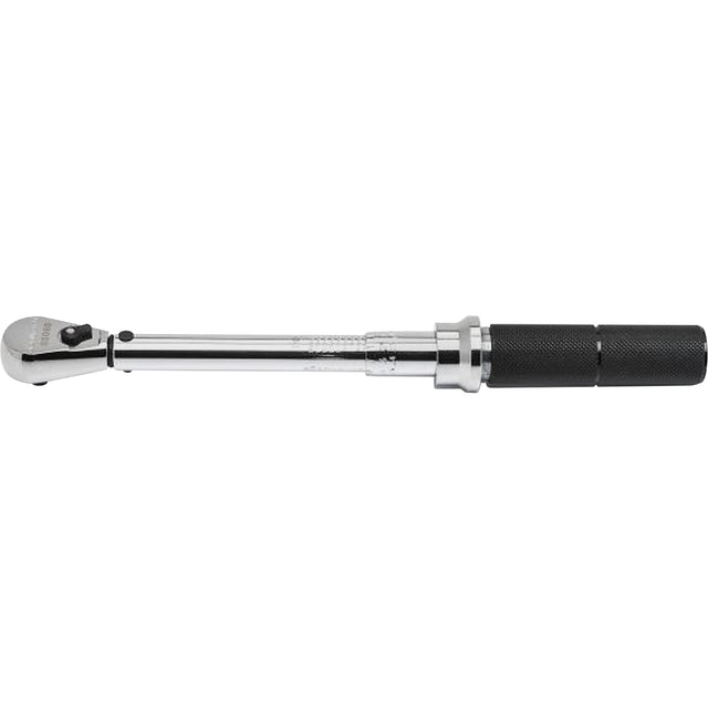Micrometer Torque Wrench, Click, 1/4" Square Drive, 3.95 - 23.16 N.m/30 - 200 in-lbs.