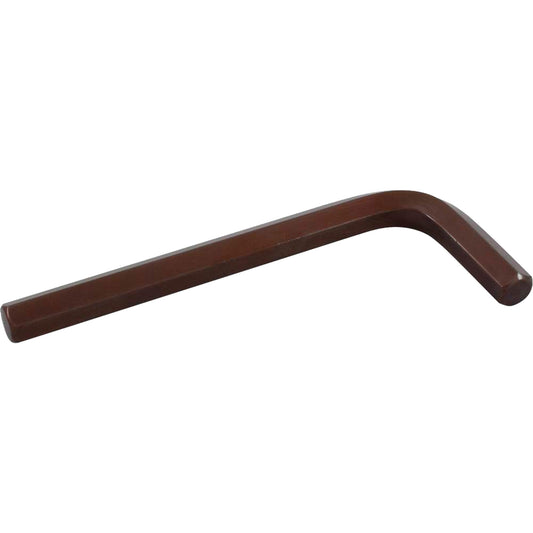 S2 Steel Short Hex Key, Hex End, 0.035 mm x L Shape