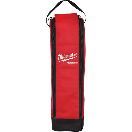 6T Utility Crimper & Cutter Bag, Nylon, 1 Pockets, Black/Red