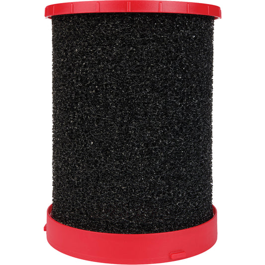 Large Wet/Dry Vacuum Wet Filter, Foam, Fits 12 US gal./9 US gal./6 US Gal.