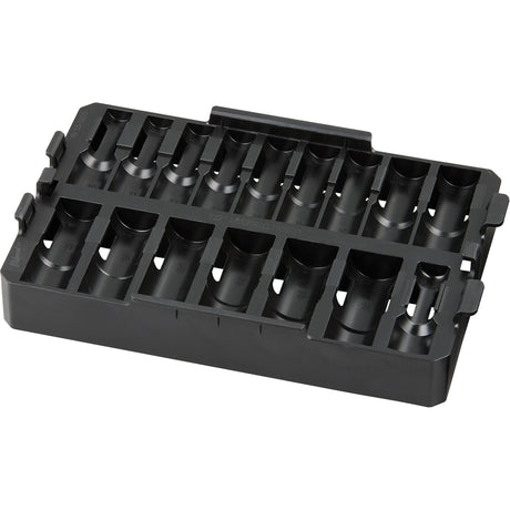 Packout™ Removable 16-Piece Organizer for Shockwave™ Impact Duty™ 1/2" Drive Sockets