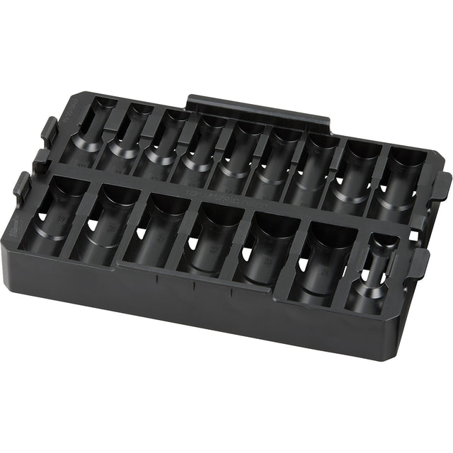 Packout™ Removable 16-Piece Organizer for Shockwave™ Impact Duty™ 1/2" Drive Sockets