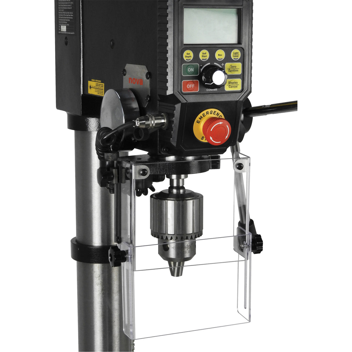 Safety Guard with Limit Switch for NOVA Viking DVR Drill Press