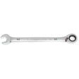 90-Tooth Reversible Ratcheting Wrench, 12 Point, 1/2", Chrome/Polished Finish