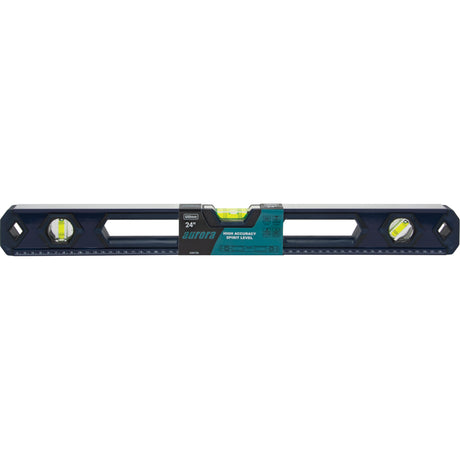 High-Accuracy Level, Box, 2' L, Aluminum, 3, Non-Magnetic