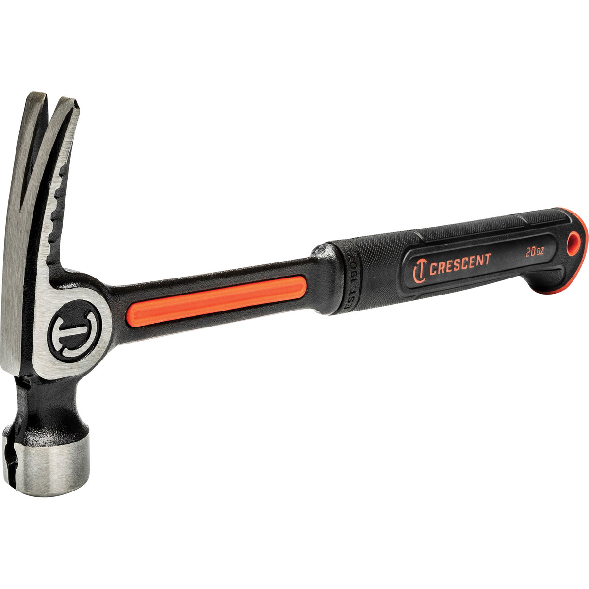 General Purpose Hammer, 20 oz., Cushion Handle, 14" L