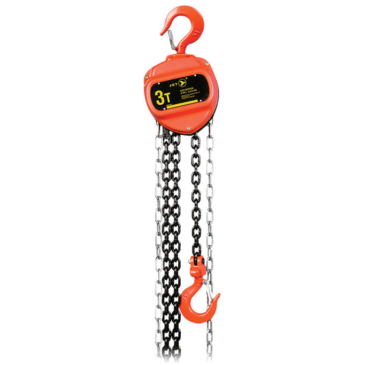 VCH Series Chain Hoist, 20' Lift, 6600 lbs. (3 tons) Capacity, Heat-Treated Alloy Steel Chain