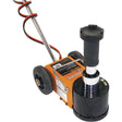 Super Heavy-Duty 2-Stage Air Hydraulic Truck Jack, 30 Ton(s) Capacity, 2-9/10" Lowered, 8-8/10" Raised, Air Hydraulic