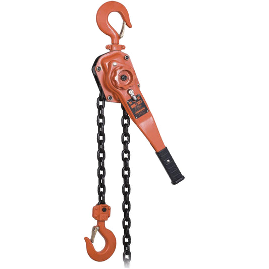 KLP-300L-5 KLP Series Heavy-Duty Lever Chain Hoist with Overload Protection, 5' Lift, 6000 lbs. (3 tons) Capacity