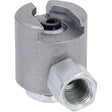 JBHC-78 Heavy-Duty Button Head Grease Coupler, 1/8" NPT Thread