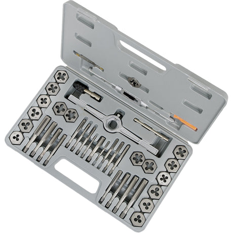 TD40A Premium SAE Alloy Tap & Die Set, 40 Pieces