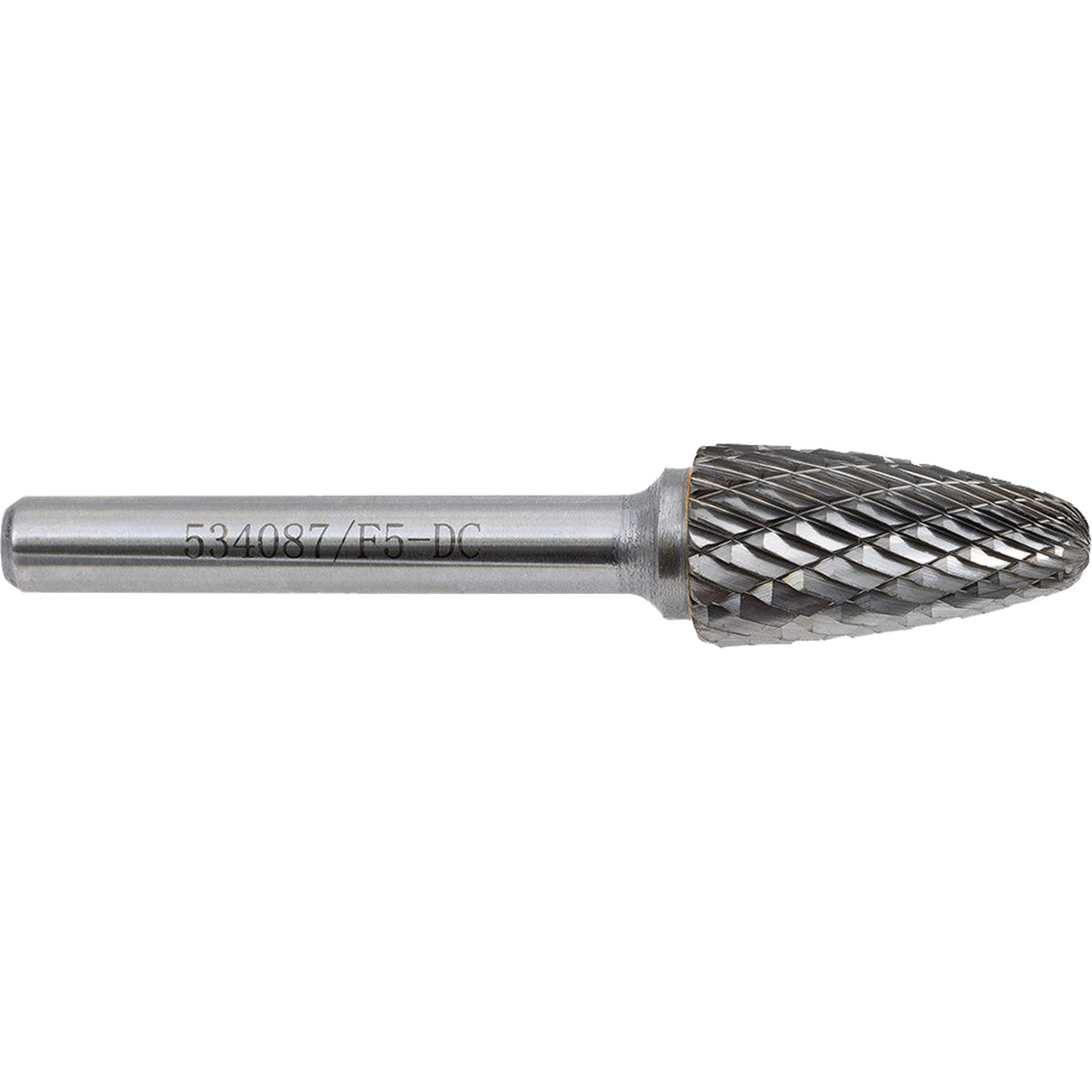 F5-DC Jet-Kut® GP Carbide Burr, 1/2" Dia., 1" Depth of Cut