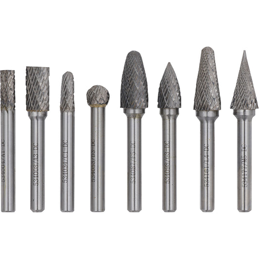 CBHP-8 Jet-Kut® Premium Carbide Burr Set, 8 Pieces