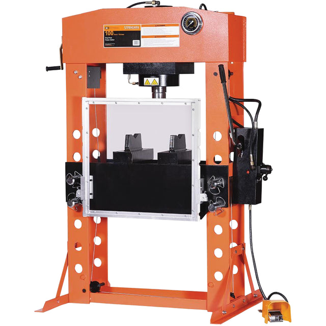 Super Heavy-Duty Shop Presses, 100 tons Capacity