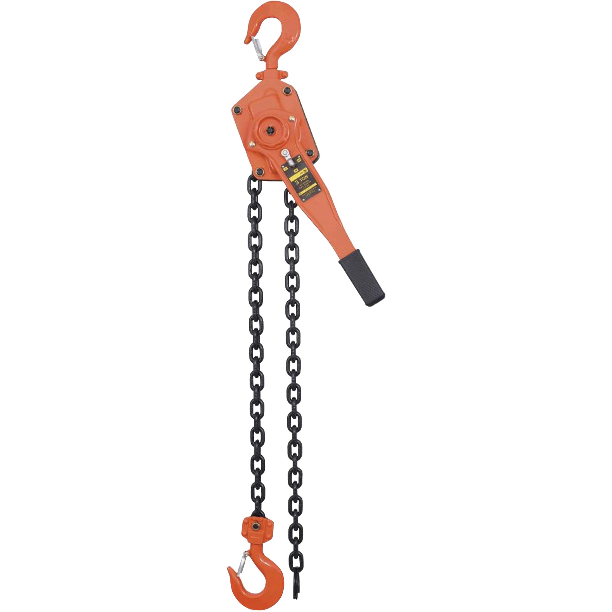 VLP Series Chain Hoists, 5' Lift, 6000 lbs. (3 tons) Capacity, Steel Chain