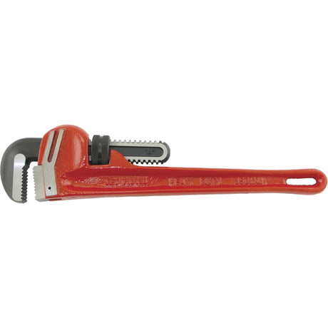 PW-14 Steel Pipe Wrenches - Chrome Molybdenum Jaw, 2-7/16" Jaw Capacity, 14" Long, Chrome Finish