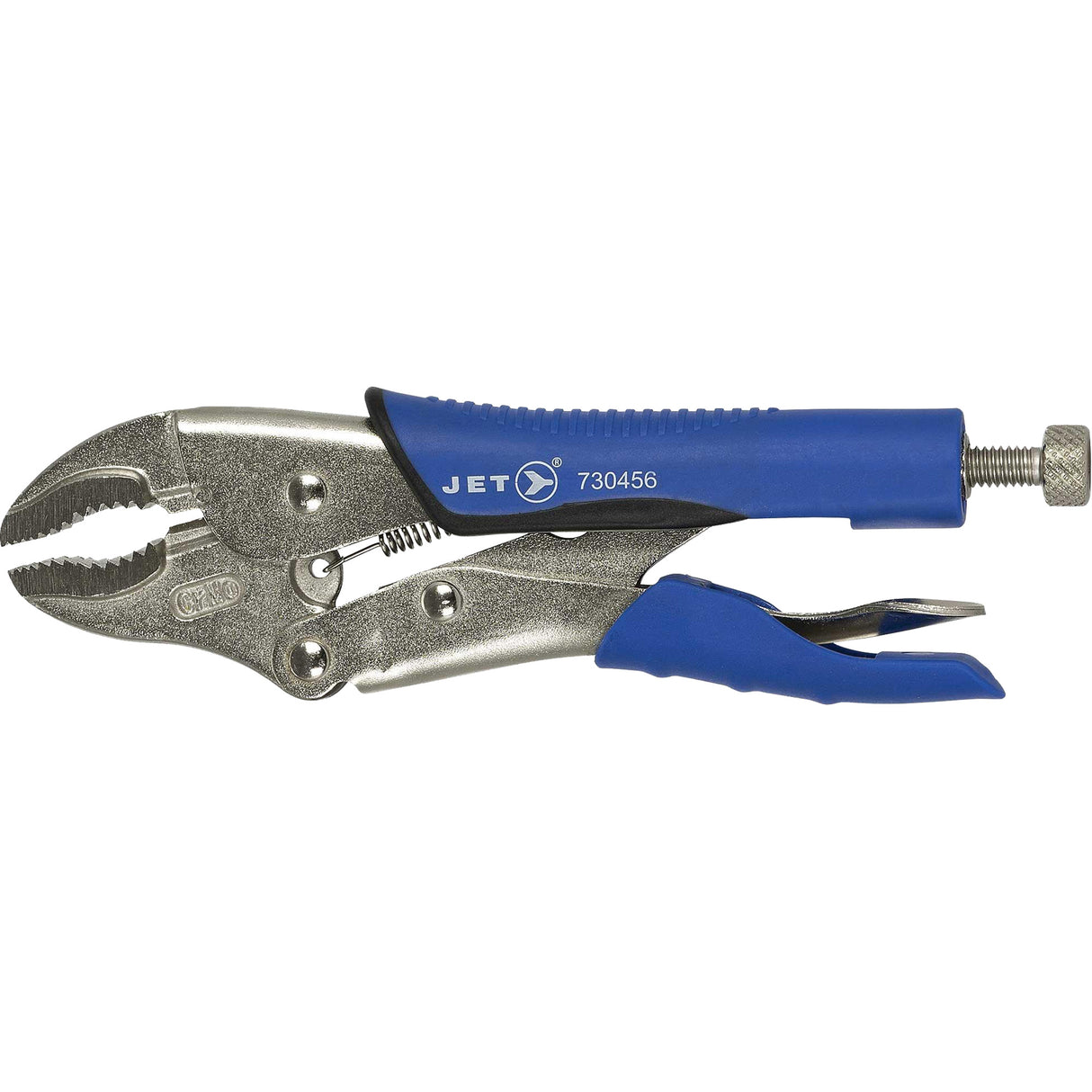 J7WRG Curved Jaw Locking Pliers, 7" Length, Curved Jaw