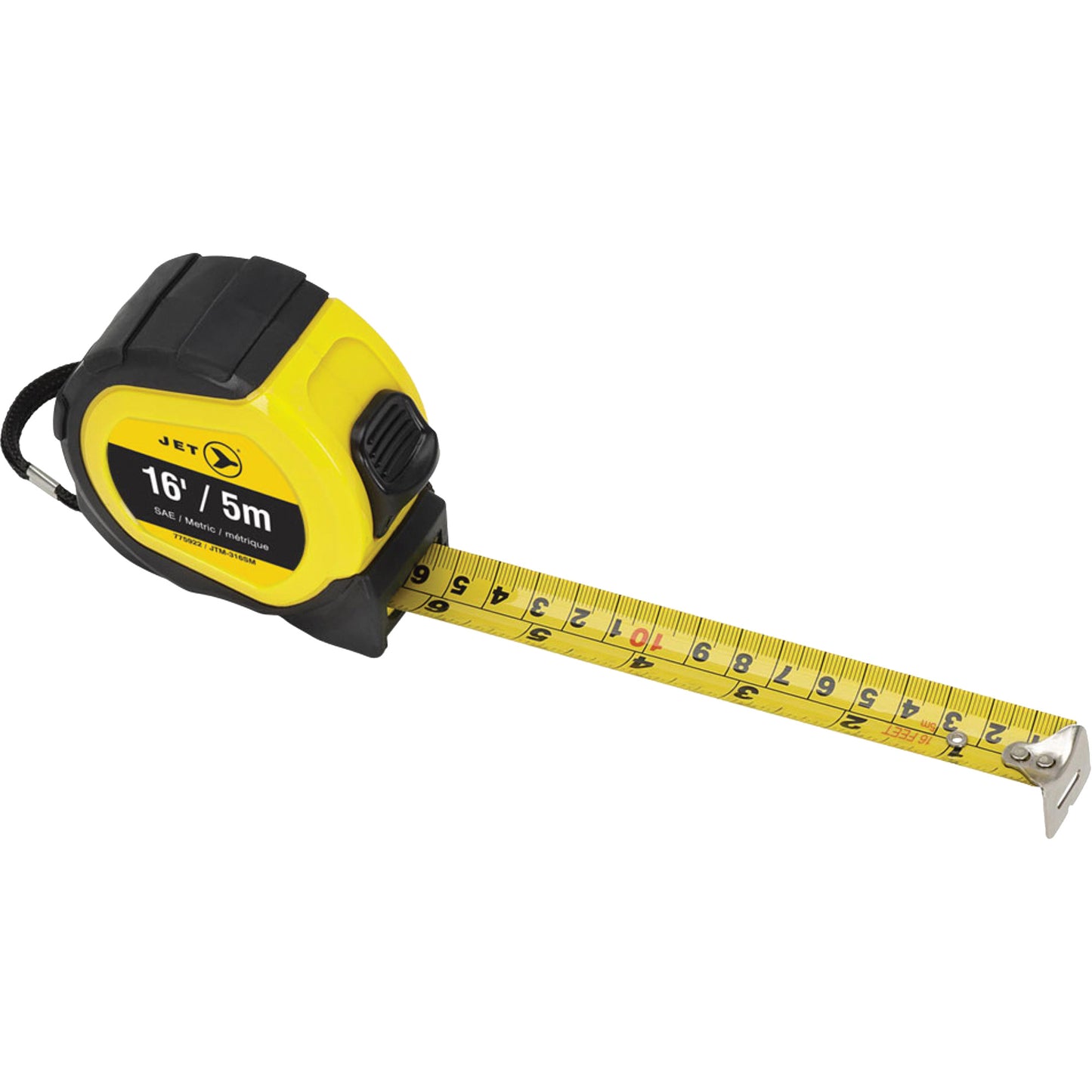 JTM-316SM Tape Measures, 3/4" x 16', Metric & Imperial Graduations