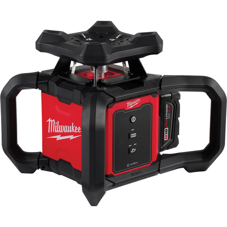 M18™ Red Exterior Rotary Laser Level Kit with Receiver, 2000' (609.6 m)