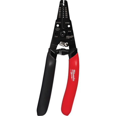 Low Voltage Wire Stripper & Cutter with Dipped Grip, 20 - 32 AWG