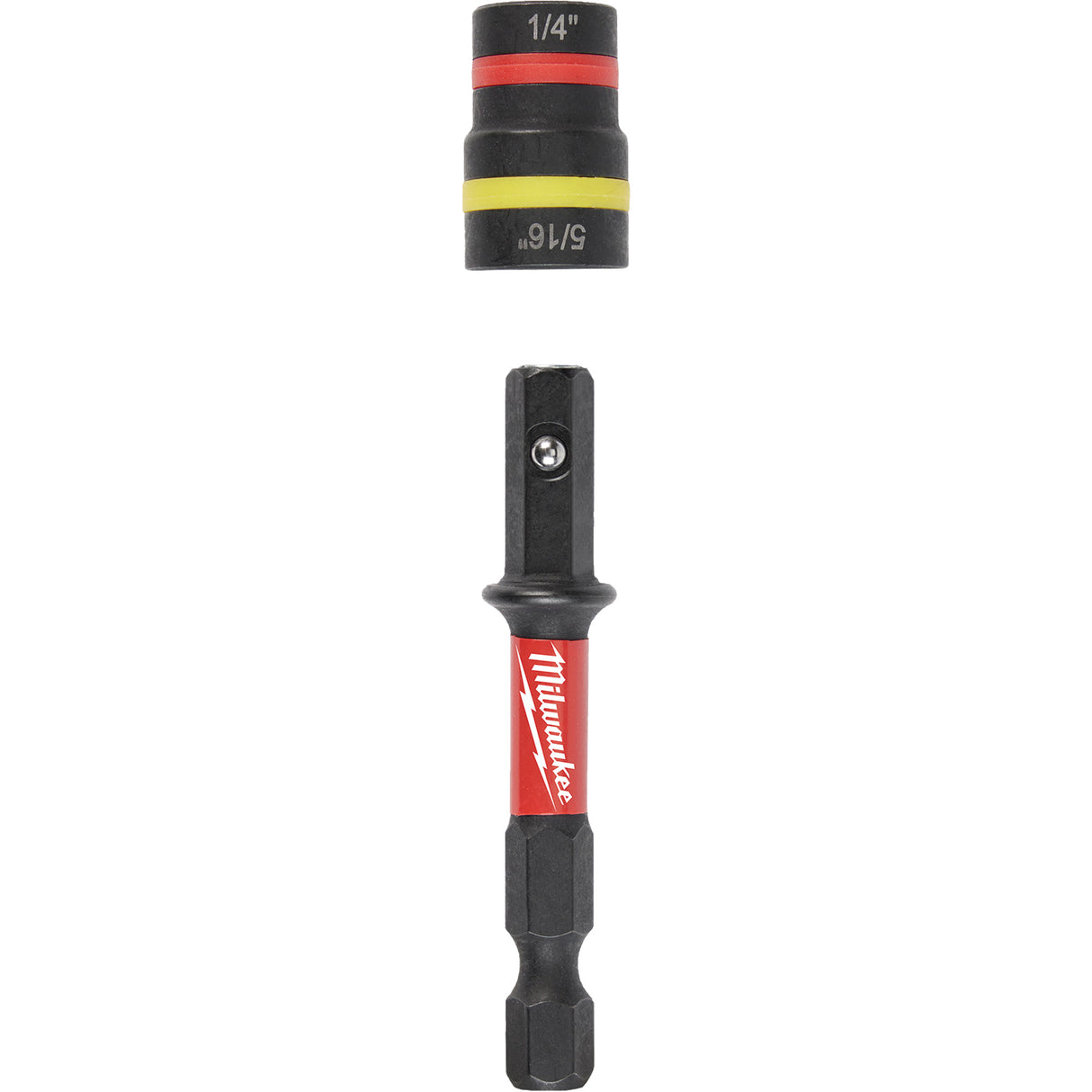 Shockwave Impact Duty™ Quik-Clear™ 2-in-1 Nut Driver, 5/16"/1/4" Drive, 2-1/4" L, Magnetic