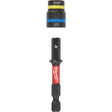 Shockwave Impact Duty™ Quik-Clear™ 2-in-1 Nut Driver, 5/16"/3/8" Drive, 2-1/2" L, Magnetic
