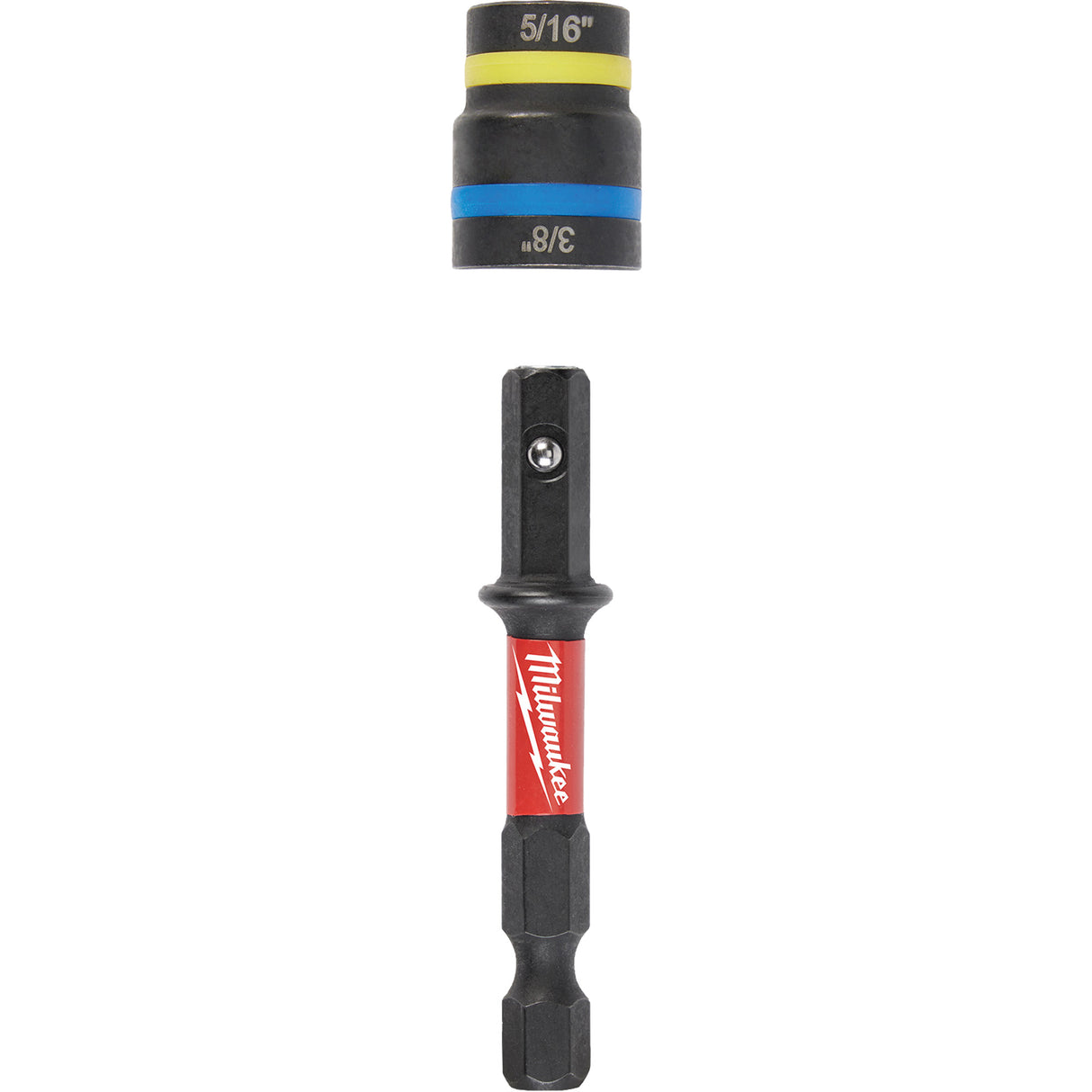 Shockwave Impact Duty™ Quik-Clear™ 2-in-1 Nut Drivers, 5/16"/3/8" Drive, 2-1/2" L, Magnetic