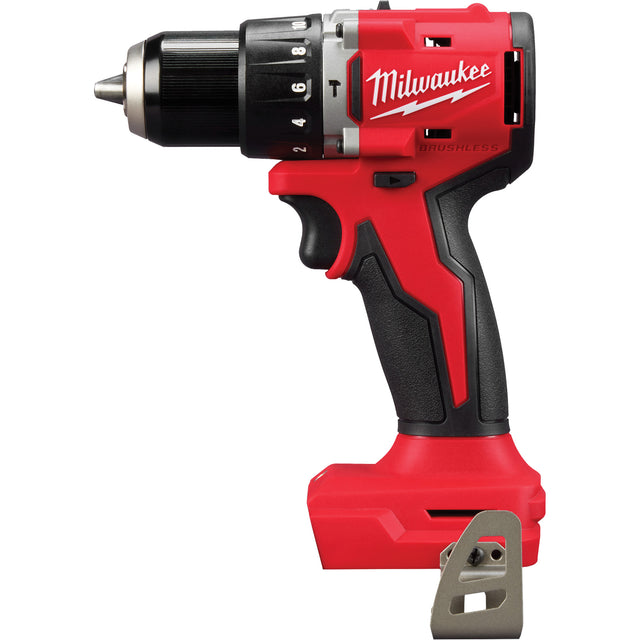 M18™ Compact Brushless Hammer Drill/Driver (Tool Only), Lithium-Ion, 18 V, 1/2" Chuck, 550 in-lbs Torque