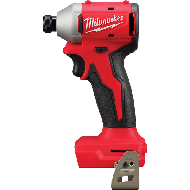 M18™ Compact Brushless Hex Impact Driver (Tool Only), Lithium-Ion, 18 V, 1/4" Chuck, 1700 in-lbs Torque