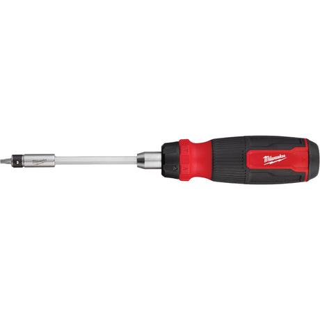27-in-1 Ratcheting Security Multi-Bit Screwdriver, 10-11/100" L, Cushion Grip Handle