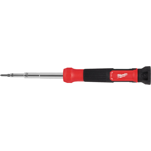14-in-1 Precision Multi-Bit Screwdriver, 7-37/100" L, Cushion Grip Handle