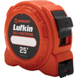 L600 Series Self Centering Power Tape Measure, 1" x 25', Imperial Graduations