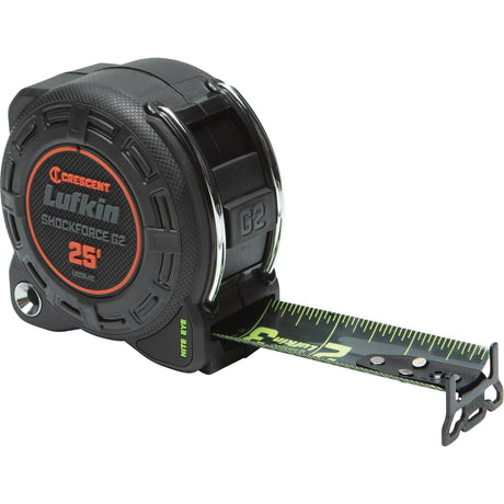 Shockforce Nite Eye™ G2 Tape Measure, 1-1/4" x 25'