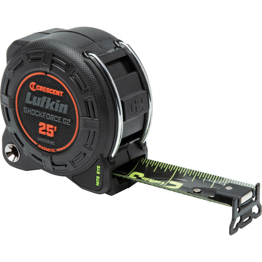 Shockforce™ G2 Magnetic Tape Measure, 1-1/4" x 25'