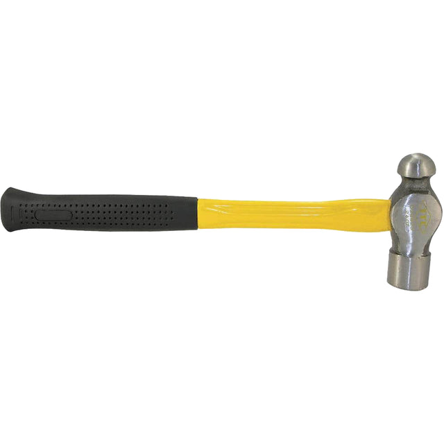 IBP-24F Ball Pein Hammer, 24 oz. Head Weight, Plain Face, Fibreglass Handle
