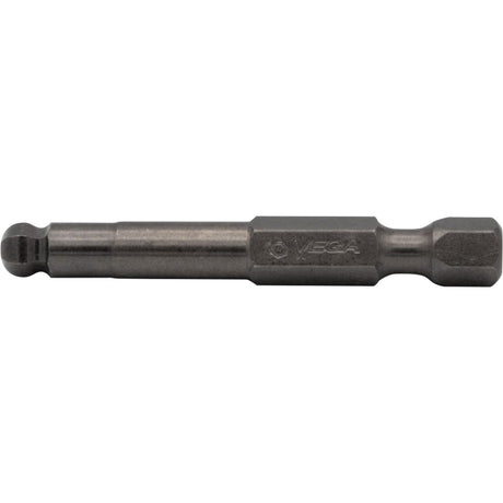 Power Bit, Hex, 3/16" Tip, 1/4" Drive Size, 3" Length