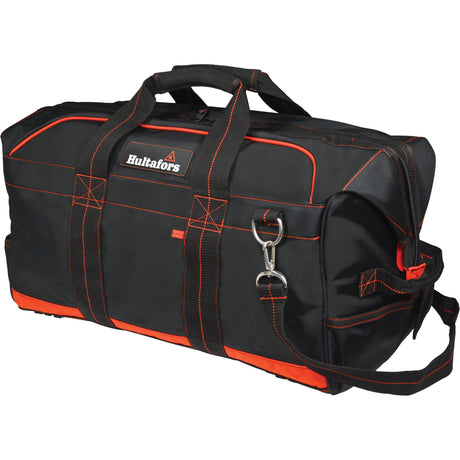 24" Pro Contractor's Gear Bag, Ballistic Polyester, Black/Orange