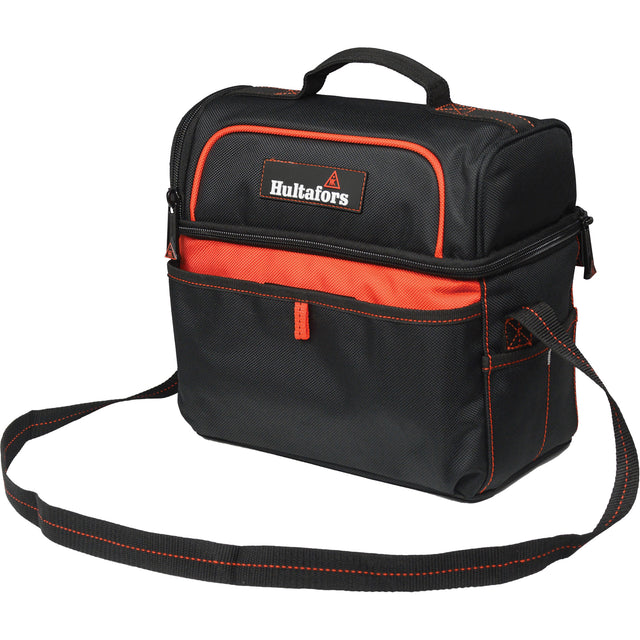 11" Cooler Tool Bag, Ballistic Polyester, Black/Orange