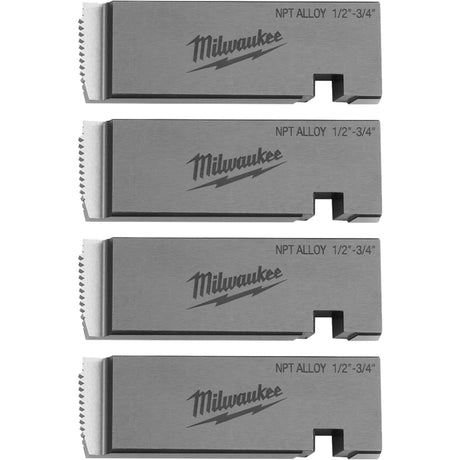 NPT Universal Pipe Threading Dies, For Pipe Size 1/2"-3/4", Alloy
