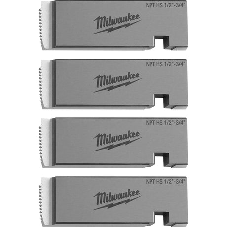NPT Universal Pipe Threading Dies, For Pipe Size 1/2"-3/4", High Speed Steel