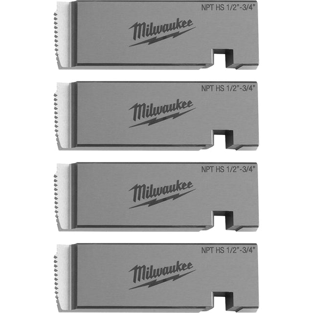NPT Universal Pipe Threading Dies, For Pipe Size 1/2"-3/4", High Speed Steel