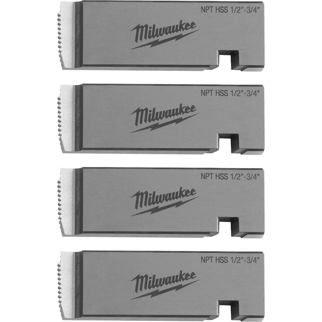 NPT Universal Pipe Threading Dies, For Pipe Size 1/2"-3/4", High Speed for Stainless Steel