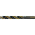Jet-Kut Black & Gold Premium Jobber Drill Bit, High Speed Steel, 1/8", 135° Point Angle