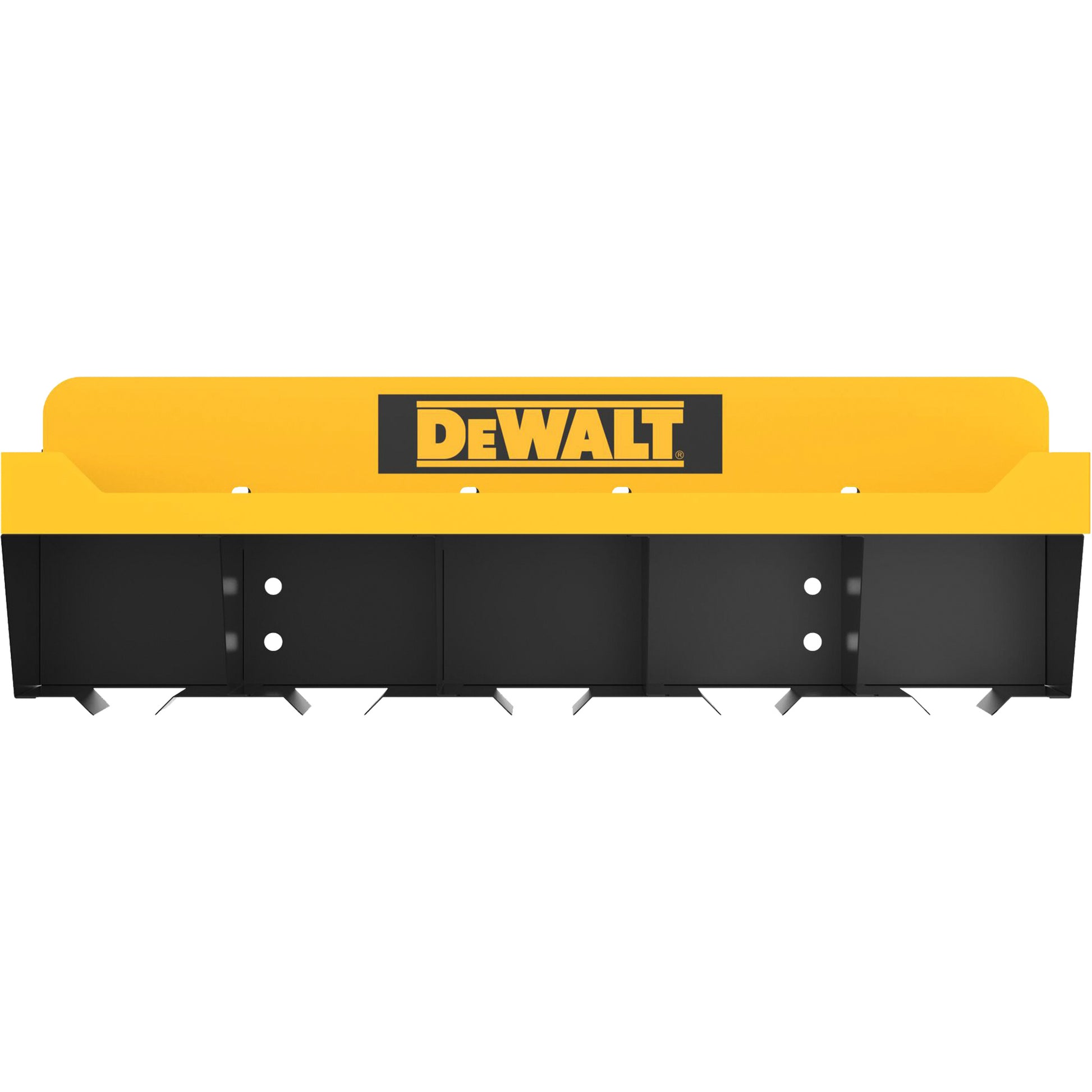 Power Tool Storage Shelf Combo, Steel, Black/Yellow