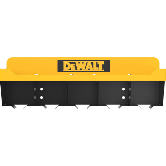 Power Tool Storage Shelf Combo, Steel, Black/Yellow