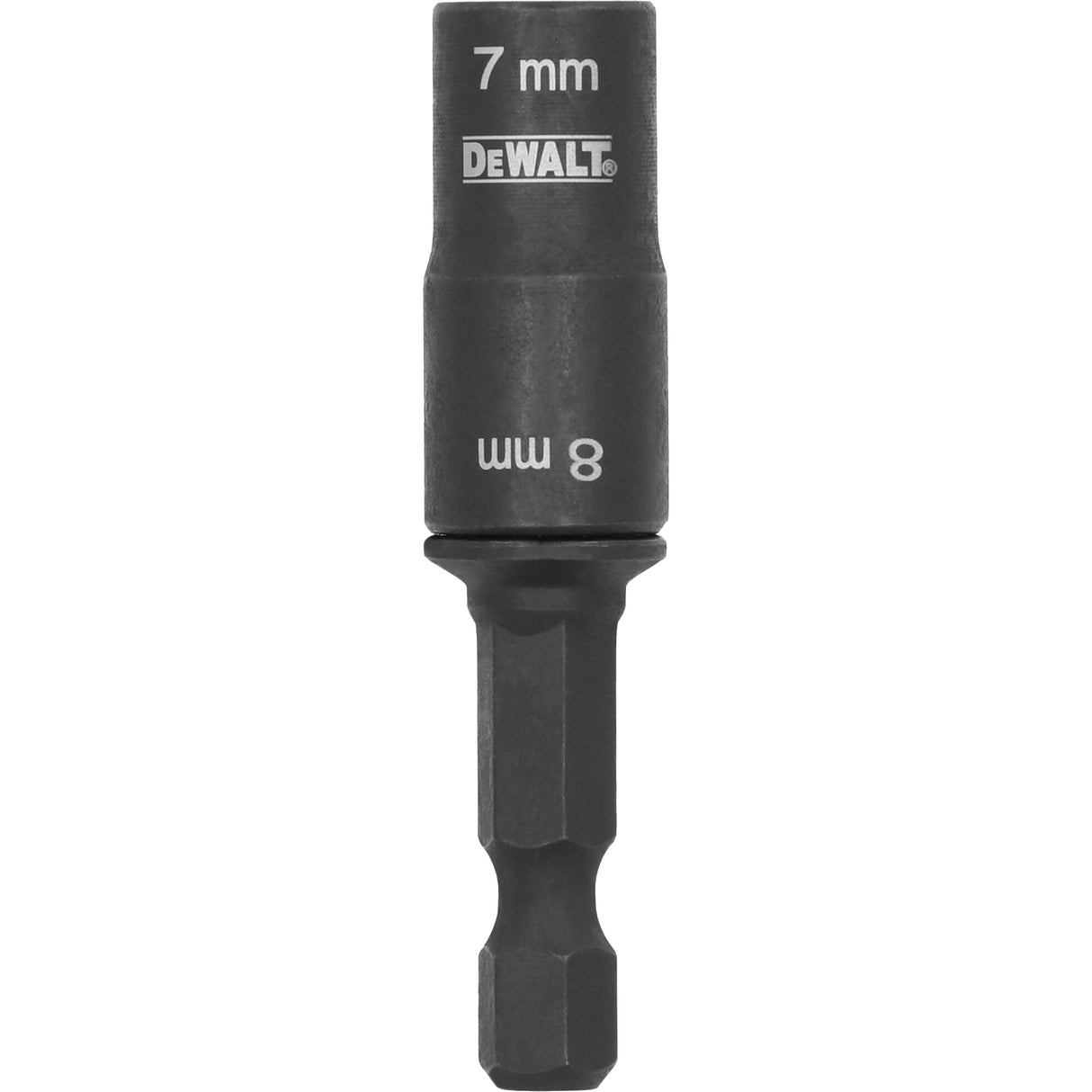 Impact Ready Double-Ended Detachable Nut Driver, 5/16"/1/4" Drive, 2" L, Magnetic