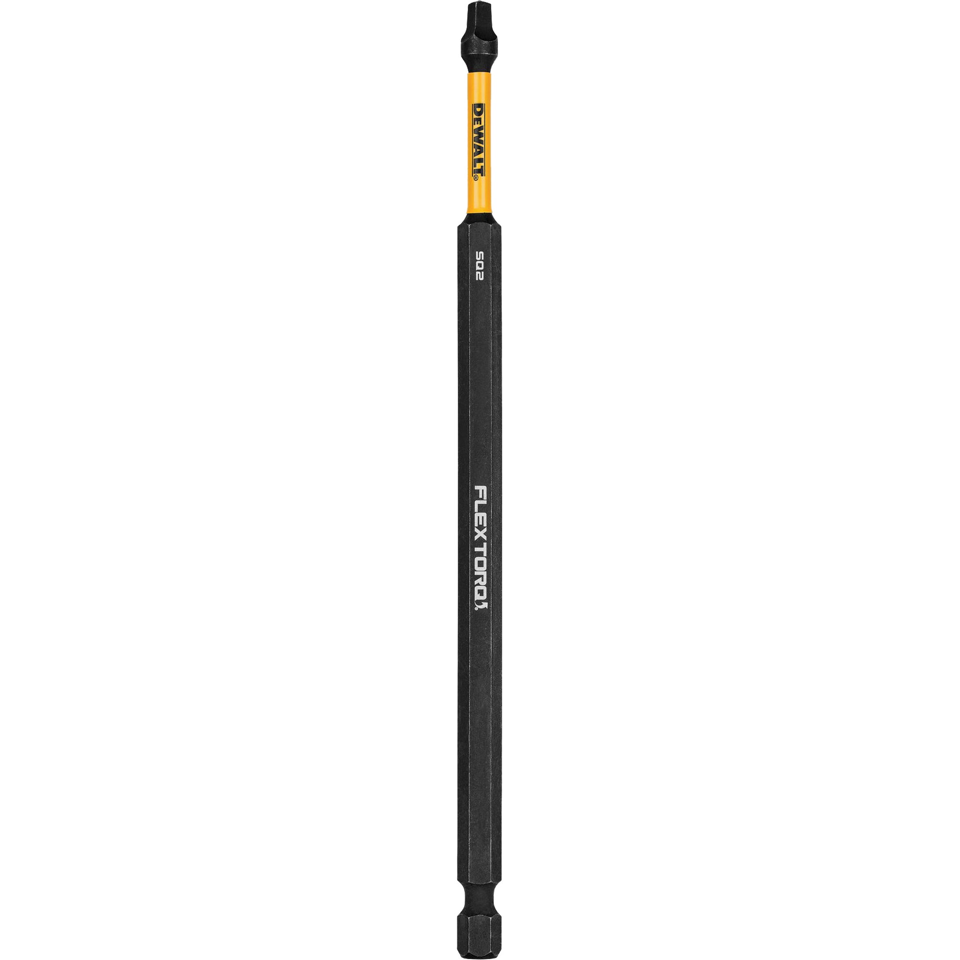 FLEXTORQ® Impact Driver Bit, Square, #2 Tip, 1/4" Drive Size, 6" Length