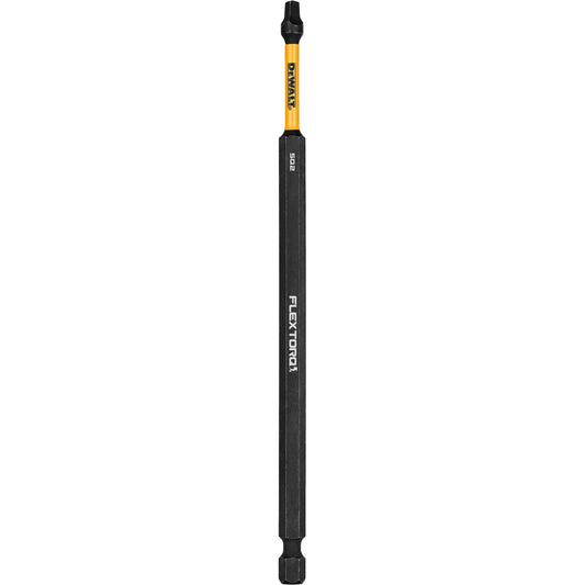 FLEXTORQ® Impact Driver Bit, Square, #2 Tip, 1/4" Drive Size, 6" Length