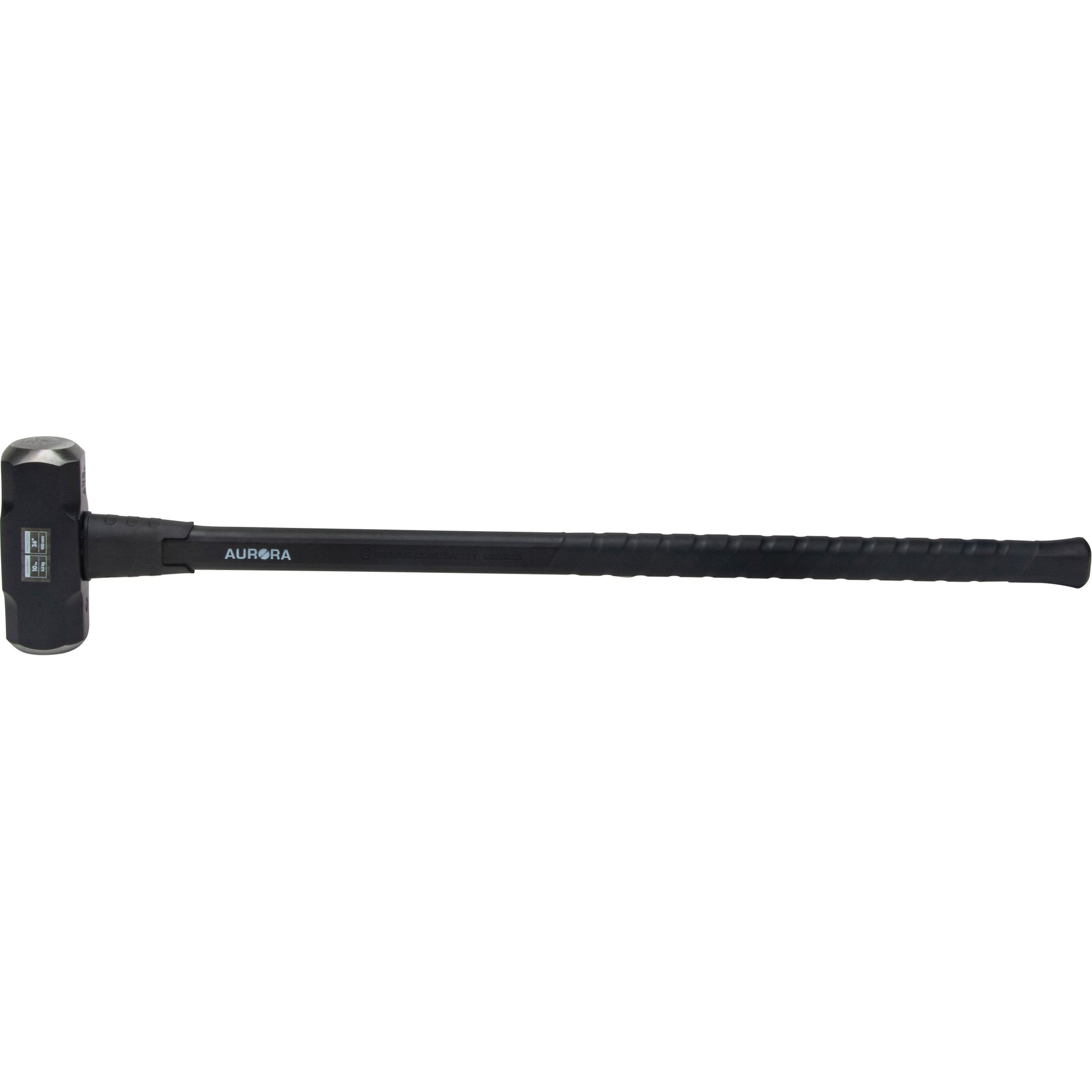 Sledge Hammer, 10 lbs., 36", Fibreglass Handle